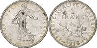 France Franc Semeuse, Paris, Silver, KM:844.1, Gadoury:532 -