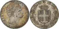 5 Lire 1879 R Italien Umberto I, Rome, Silber, SS, KM:20 SS