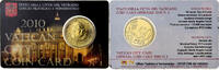 Vatican 50 Centimes Benedict XVI, Coin card, Rome, Nordic gold -