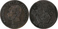 10 Centimes 1860 Kambodscha Norodom I, Bronze, S S