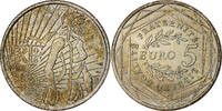 France 5 Euro Semeuse, MDP, Silver -