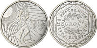 France 15 Euro Semeuse, MDP, Silver -