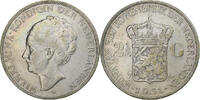 Netherlands 2-1/2 Gulden Wilhelmina I, Utrecht, Silver -