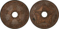 Belgian Congo 10 Centimes Leopold II, Copper -