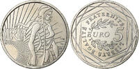 France 5 Euro Semeuse, MDP, Silver -