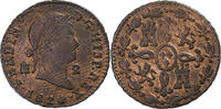 Spain 2 Maravedis Ferdinand VII, Segovia, Copper -