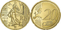 France 20 Centimes Proof, MDP, Nordic gold -