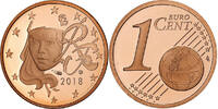 France Centime Proof, MDP, Copper Plated Steel -
