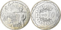 France 10 Euro Petit Prince Joue à la pétanque, MDP, Silver -