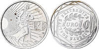 France 10 Euro Semeuse, MDP, Silver -
