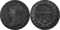 France 5 Centimes Dupré, Bordeaux, Copper -