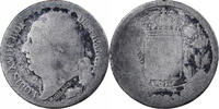 France 1/2 Franc Louis XVIII, Perpignan, Silver -
