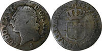 France 1/2 Sol Louis XVI, Metz, Copper -
