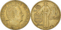 Monaco 50 Centimes Coin -