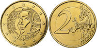 France 2 Euro Festival of the Federation, golden, MDP, Bi-Metallic -