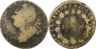 France 12 deniers françois Louis XVI, 12 deniers François, Dijon, Bronze -
