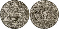 Morocco 2-1/2 Dirhams Abdelaziz, London, Silver -