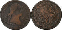 Spain 8 Maravedis Charles IV, Segovia, Copper -