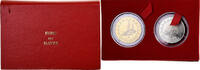 France Coffret 1 et 3 Euro du Havre Pont de Normandie, BU -