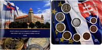 Set 1 ct. - 2 Euro + Token 2009 Kremnica Slowakei Kremnica, STGL STGL