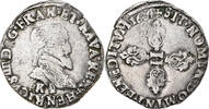 France 1/2 Franc Henri IV, Bordeaux, Silver, Duplessy:1212A -