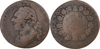 France 12 deniers françois Louis XVI, 12 deniers François, Lyon, Copper -