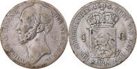 Netherlands Gulden Willem II, Utrecht, Silver -