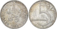 Czechoslovakia 5 Korun Kremnica, Silver -
