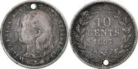 Netherlands 10 Cents Wilhelmina I, Utrecht, Silver -