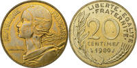 France 20 Centimes Marianne, MDP, série FDC, Aluminum-Bronze -