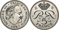 Monaco 5 Francs Rainier III, MDP, série FDC, Copper-nickel -