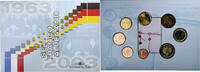 France Set 1 ct. - 2 Euro Élysée Treaty, MDP -