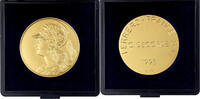 Frankreich Société Ferrero France, Marianne Casquée, Gold Medaille 1998 UNZ+