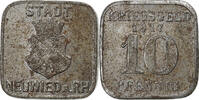 Prussia 10 Pfennig Stadt Neuwied, Iron -