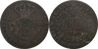 Azores 10 Reis Maria I, Lisbon, Copper -
