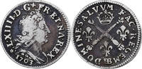 France 5 Sols aux insignes Louis XIV, Strasbourg, Silver -