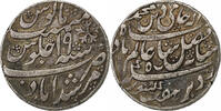 British India 1/2 Rupee Shah Alam II, Calcutta, Silver -