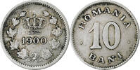 Romania 10 Bani Carol I, Brussels, Copper-nickel, KM:29 -