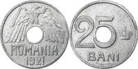 Romania 25 Bani Ferdinand I, Le Locle, Aluminum, KM:44 -