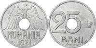 Romania 25 Bani Ferdinand I, Le Locle, Aluminum, KM:44 -