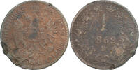 Austria 1 Kreuzer Franz Joseph I, Alba Iulia, Copper, KM:2186 -