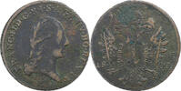 Austria 1 Kreuzer Franz II, Alba Iulia, Copper, KM:2111 -