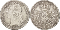 France 24 Sols, 1/5 ECU Coin, Louis XV, 1/5 Écu au bandeau, Bayonne -