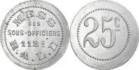 France 25 Centimes 112e R.A.L.D., Aluminium -