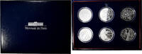 France Set 6x10 Francs Aventure du XXe siècle, MDP, Proof, Silver -