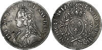France Ecu aux branches d'olivier Louis XV, Paris, Silver -