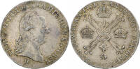 Austrian Netherlands 1/4 Kronenthaler Leopold II, Günzburg, Silver -