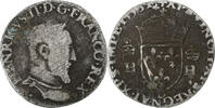 France Teston à la tête nue Henri II, Lyon, Silver -