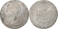 France Écu au bandeau Louis XV, Strasbourg, Silver -