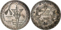 West African States 500 Francs Monetary Union, MDP, Silver -